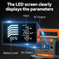 LED screen clearly displays the parameters Input AC Output Input 4