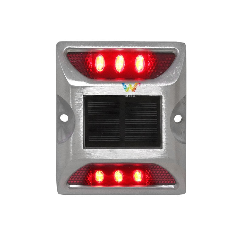 WDMB4 Movido a energia solar Construtor de pernos de estrada elevado Deck de encaixe de LED luz constante