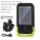 3 IN 1 LED Bike Light Front, USB charging solar charging Highlight 1000 lumens Electronic horn 40OO