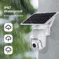 INQMEGA Outdoor Solar Camera - 4G SIM / WIFI Wireless Security Detachable Solar Cam Battery CCTV Video Surveillance Smart Monitor