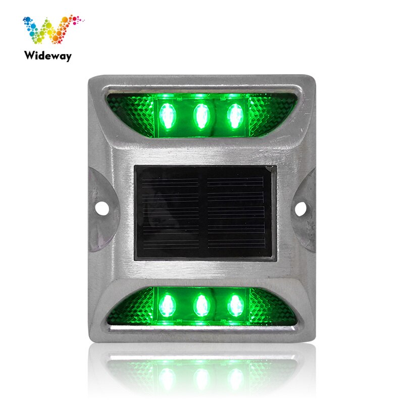 WDMB4 Movido a energia solar Construtor de pernos de estrada elevado Deck de encaixe de LED luz constante