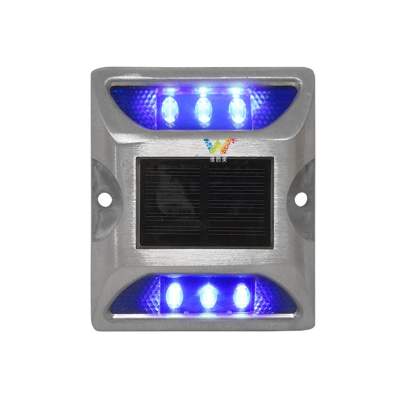 WDMB4 Movido a energia solar Construtor de pernos de estrada elevado Deck de encaixe de LED luz constante