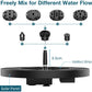 1.5W Solar Fountain Pump, Freely Mix for Different Water Flow 5 3.Scm 16
