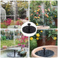 13cm/16cm/18cm Solar Fountain Pump Energy-saving Plants Watering Kit Colorful Solar Fountain Solar Panel Bird Bath Fountain Outdoor Garden Pool