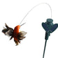 Solar Fluttering Hummingbird Feather Wings and Tail Flying Hummingbird Toy