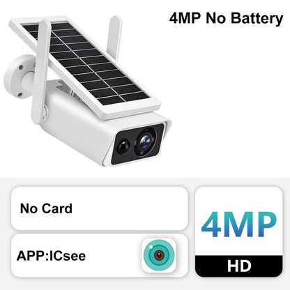 FRDMAX XM49S 4MP Solar Camera, 4MP No Battery No Card 4MP APP:ICsee