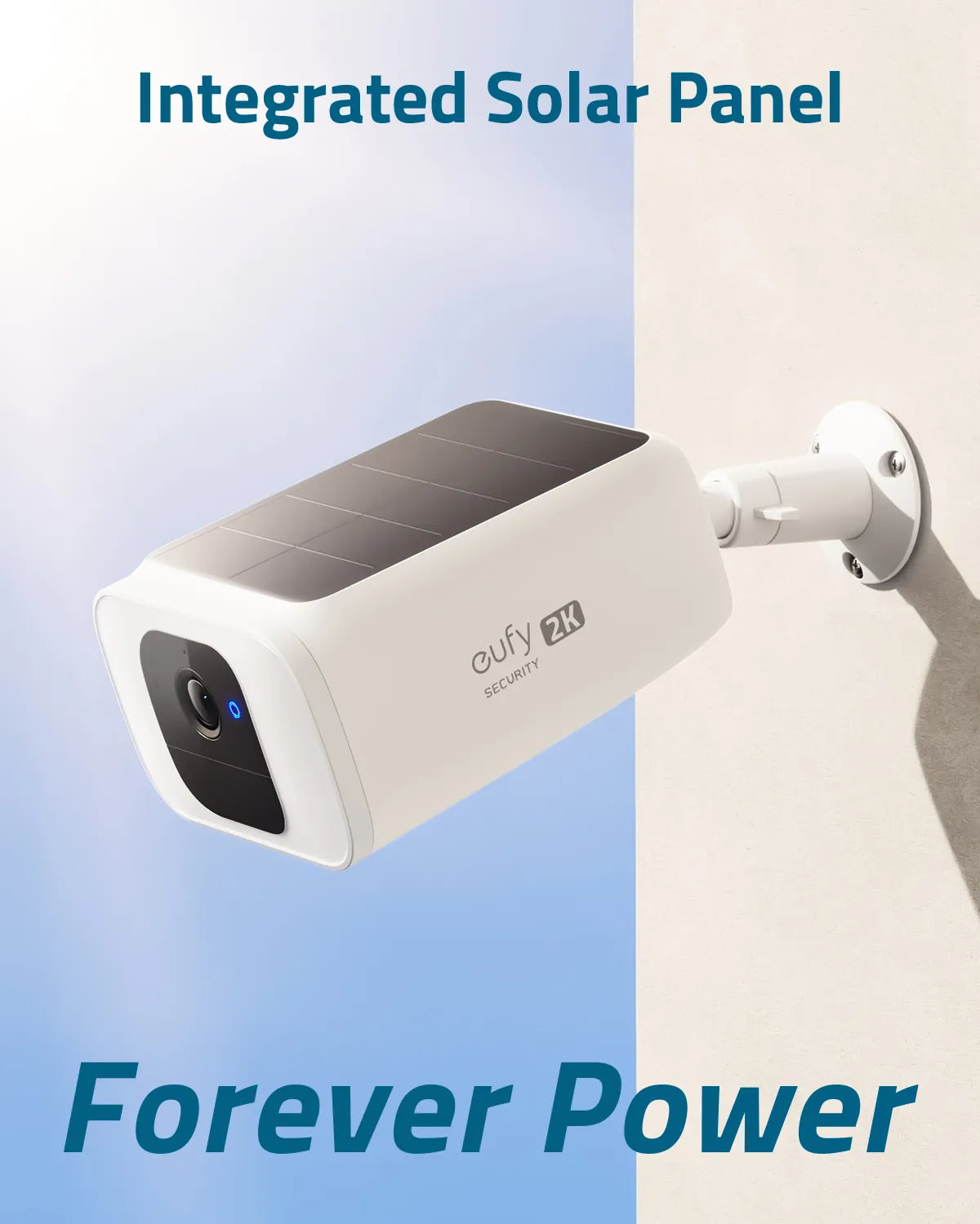 Eufy S40 Security SoloCam, Integrated Solar Panel @K Forever Power eufy