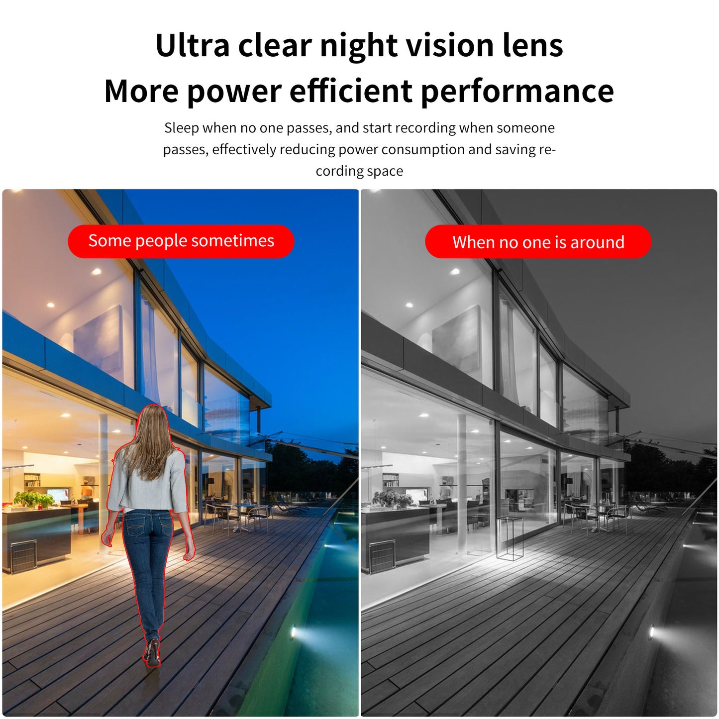 N_eye 8mp/4k bateria recarregável movida a energia solar ao ar livre 1080p pan tilt câmera de segurança wi-fi áudio bidirecional IP65 câmera à prova de intempéries
