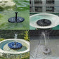 Solar Floating Fountain Floating Solar Fountain Garden Water Fountain Pool Pond Decoration Solar Panel Powered Fountain