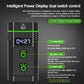 Intelligent Power Display dual switch control The remaining power is displayed in real time