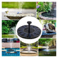 Solar Fountain Pump Water Pump With 6 Nozzles For Bird Bath Ponds Garden,Swimming Pool Fish Tank, Outdoor Solar Powered Fountain
