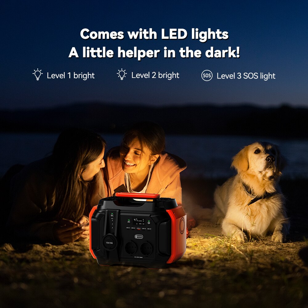 FF Flashfish A501, Comes with LED lights A little helper in the darkl Level