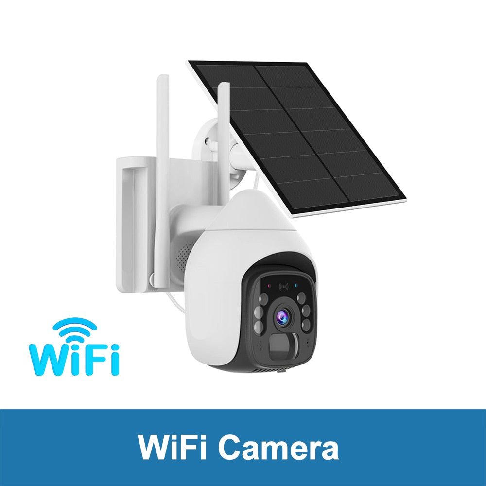 HFWVISION BS9 4G Ptz Camera - 3MP Battery Camera with 5W Solar Panels 18000mAh Battery 4G SIM Card Surveillance Cctv Outdoor Security Protection