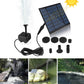 1.4W Mini Solar Fountain Pump Power Panel Kit  - Solar Panel Water Pump for Garden Pool Water Fountain Indoor  Bird Bath Outdoor