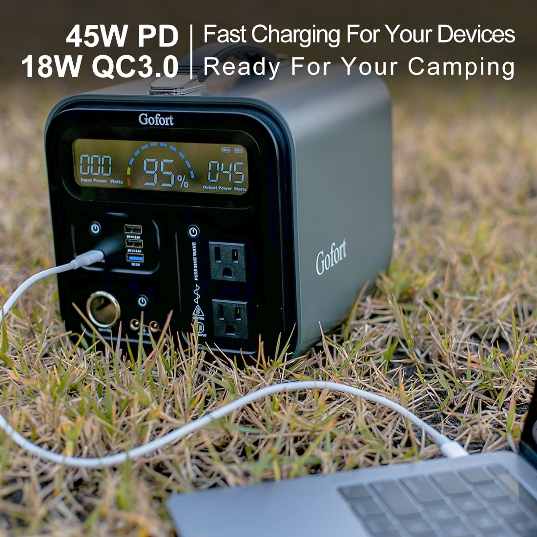 PD Fast Charging For Your Devices 18W QC3.