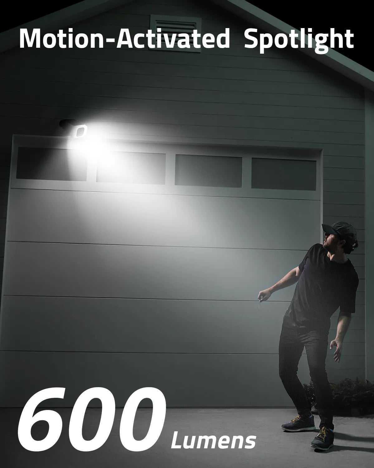 Eufy S40 Security SoloCam, Motion-Activated Spotlight 600 Lumen
