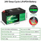 24V Deep Cycle LiFePO4 Battery HsZC