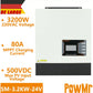 SM-3.2KW-24V - PowMr 3200W DC24V Charger Solar Inverter Pure Sine Wave Inverter With 80A Charger