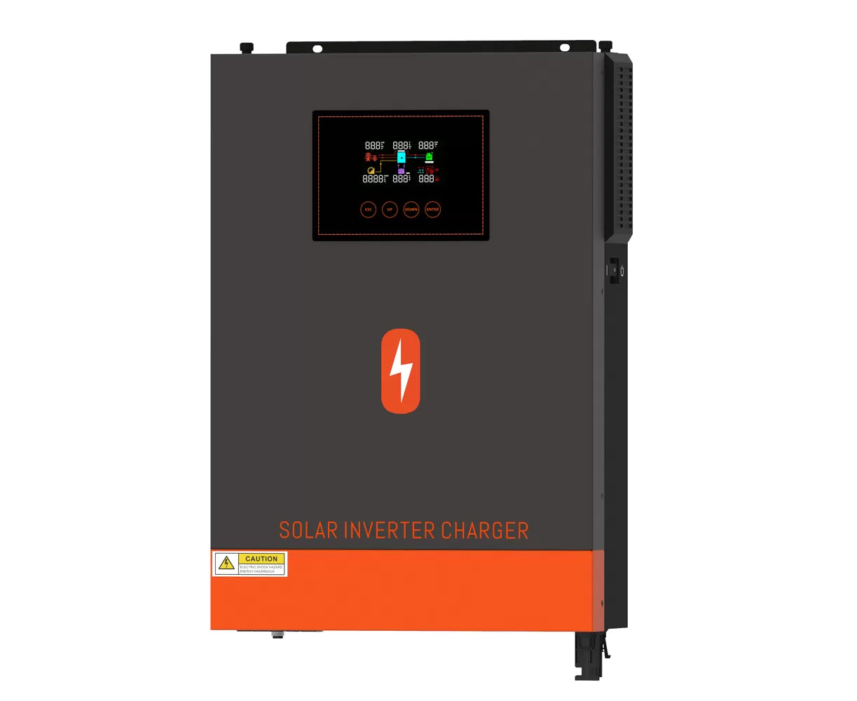 POW-HVM6.2M-48V - PowMr 6200W DC 48V Solar Inverter Pure Sinus Hybrid Inverter with 120A MPPT Charger