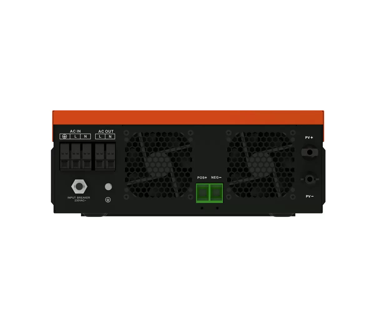 POW-HVM6.2M-48V - PowMr 6200W DC 48V Solar Inverter Pure Sinus Hybrid Inverter with 120A MPPT Charger