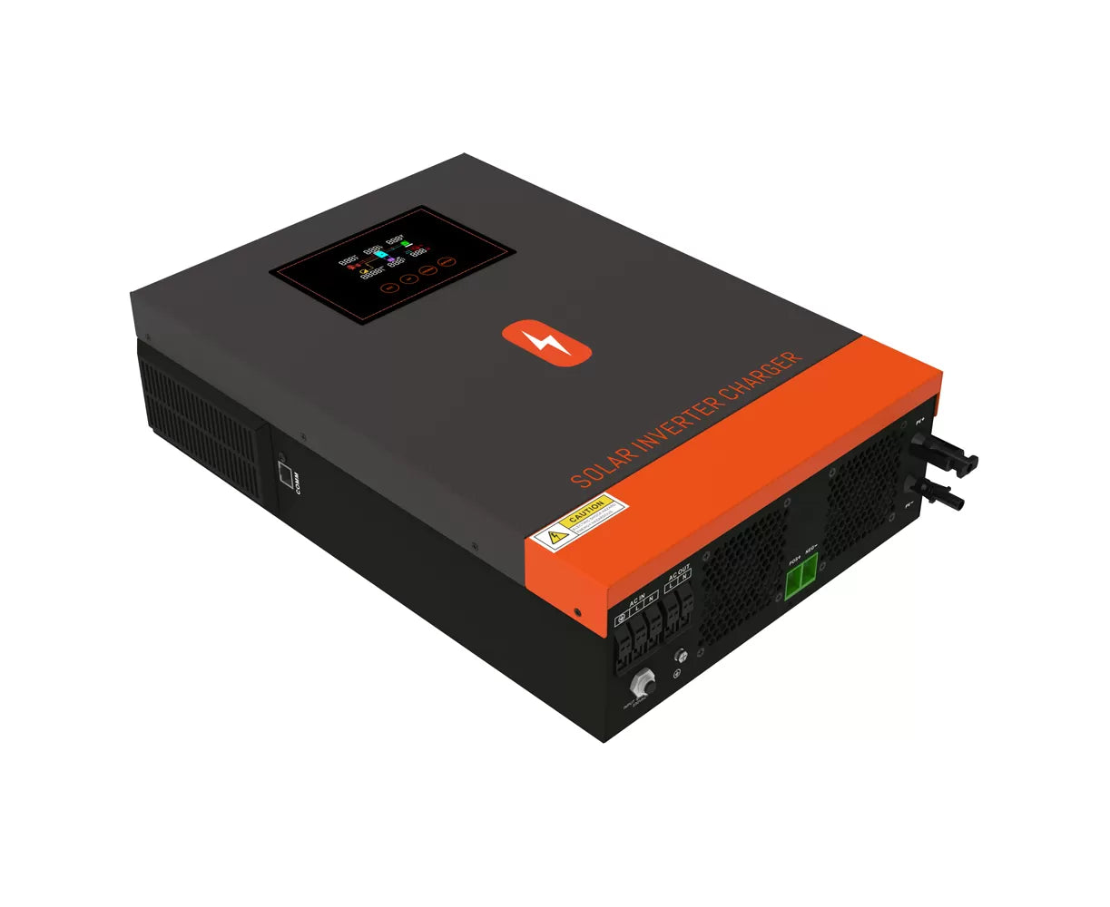 POW-HVM6.2M-48V - PowMr 6200W DC 48V Solar Inverter Pure Sinus Hybrid Inverter with 120A MPPT Charger