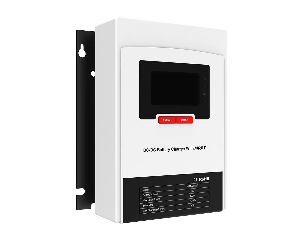 MD1230N05 - PowMr 30A MPPT Solar & Generator DC Charge Controller