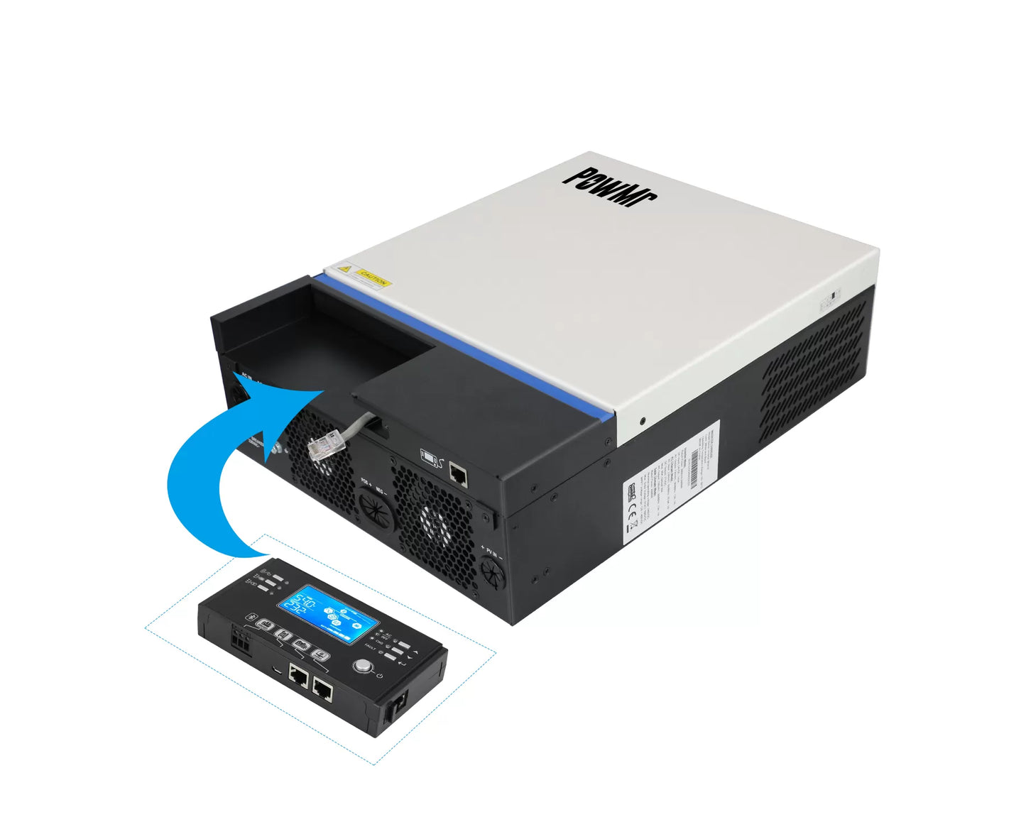 POW-VM3K-III - PowMr 3KW MPPT Inverter Off Grid All In One Solar Inverter Charger