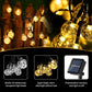 Outdoor Solar String Light 60 LED 8 Modes Crystal Ball/Star Lights Waterproof Solar Powered Twinkle Decor Lamp for Party Patio