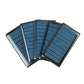 SUNYIMA 10PC 5.5V 50mA Solar Panel Polycrystalline 68*37MM Mini Sunpower Solar System DIY for Battery Cell Phone Charger