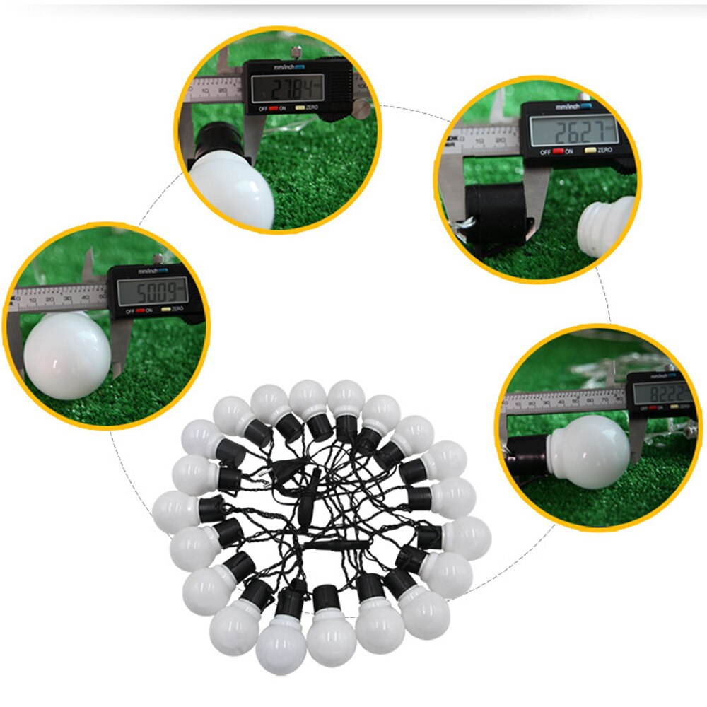 Led Fairy String Lights for Party Holiday Garden Garland Christmas Decorations Home Outdoor Globe Festoon Bulb Light Wedding