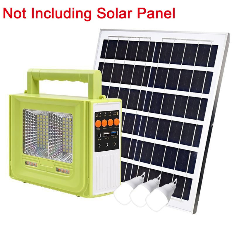 Generatore di energia di emergenza a luce solare Piccolo sistema Dispositivo di carica della luce integrato per musica portatile all'aperto