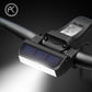 PCycling BLT258 Solar Bicycle Light - Solar Energy Charging IPX6 Waterproof Intelligent Switch MTB Road Bike Headlight Cycling Accessories