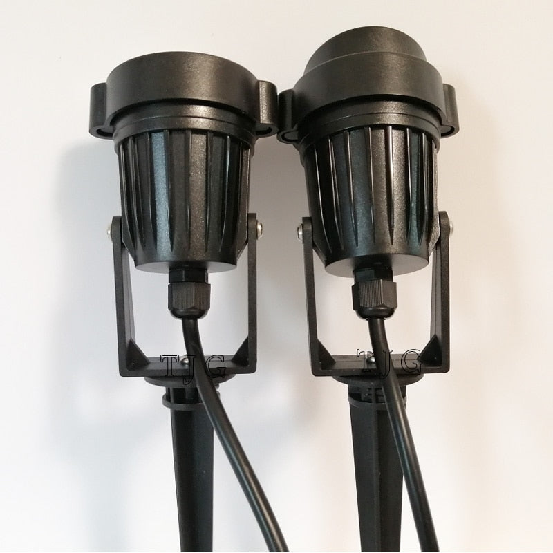 4PACK New Style COB Garden Lawn Lamp AC220V 110V DC12V Outdoor LED Spike Light 3W 9W Path Landscape Waterproof Spot Bulbs