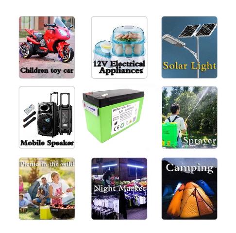 Nova bateria de lítio 12v 60Ah 18650 adequada para energia solar e exibição de energia da bateria do veículo elétrico + carregador 12.6v3a