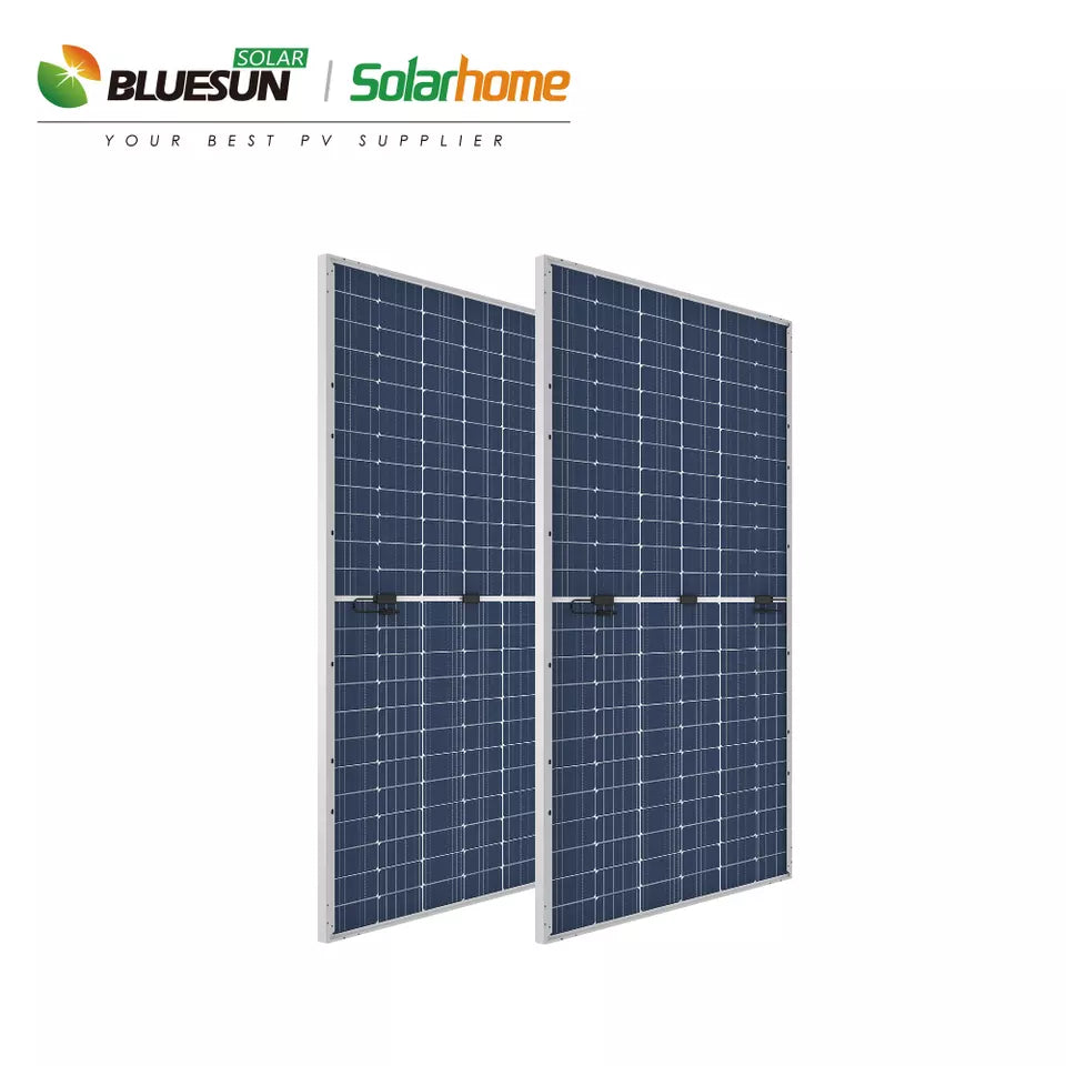 550W Solar Panel - Monocrystalline Half cell Bifacial Mono Solar Panels Photovoltaic Modules | Best Solar