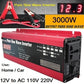Pure Sine Wave Inverter 12V/24V To AC110V 220V 1000W 2000W 3000W Voltage Transformer Power Converter Solar Inverter LED Display