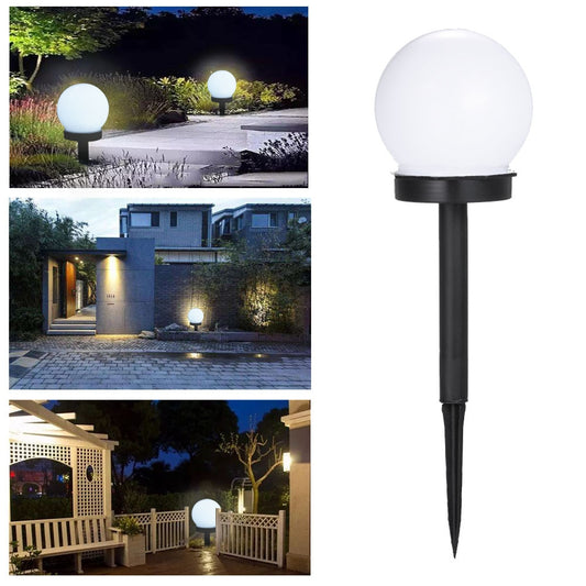 2/4/8pcs LED Solar Garden Light Outdoor Waterproof Lawn Light Pathway Landscape Lamp Solar Bulb Lamp For Home Yard Driveway Lawn