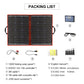 1OOW folding solar panel*1 English manual*1 DOK