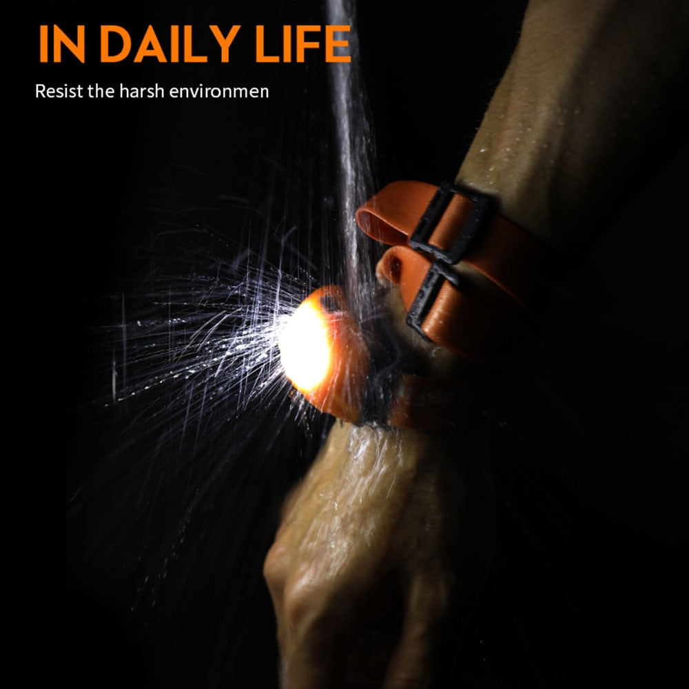 Best SupFire HL05 Mini LED Headlamp With Motion Sensor USB Rechargeable For Camping Fishing Bicycle Head Light flashlight