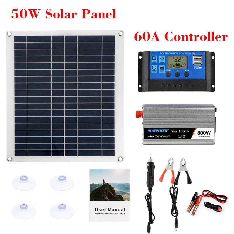 12V/24V Solar Panel, Solar Panel 60A Controller Solnachrcecontatgr