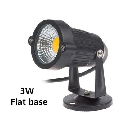COB Outdoor Garden Light LED Lawn Lamp Spike 10W 7W 5W 3W Waterproof Bulb 220V 110V 12V Landscape IP65 Path Spotlight