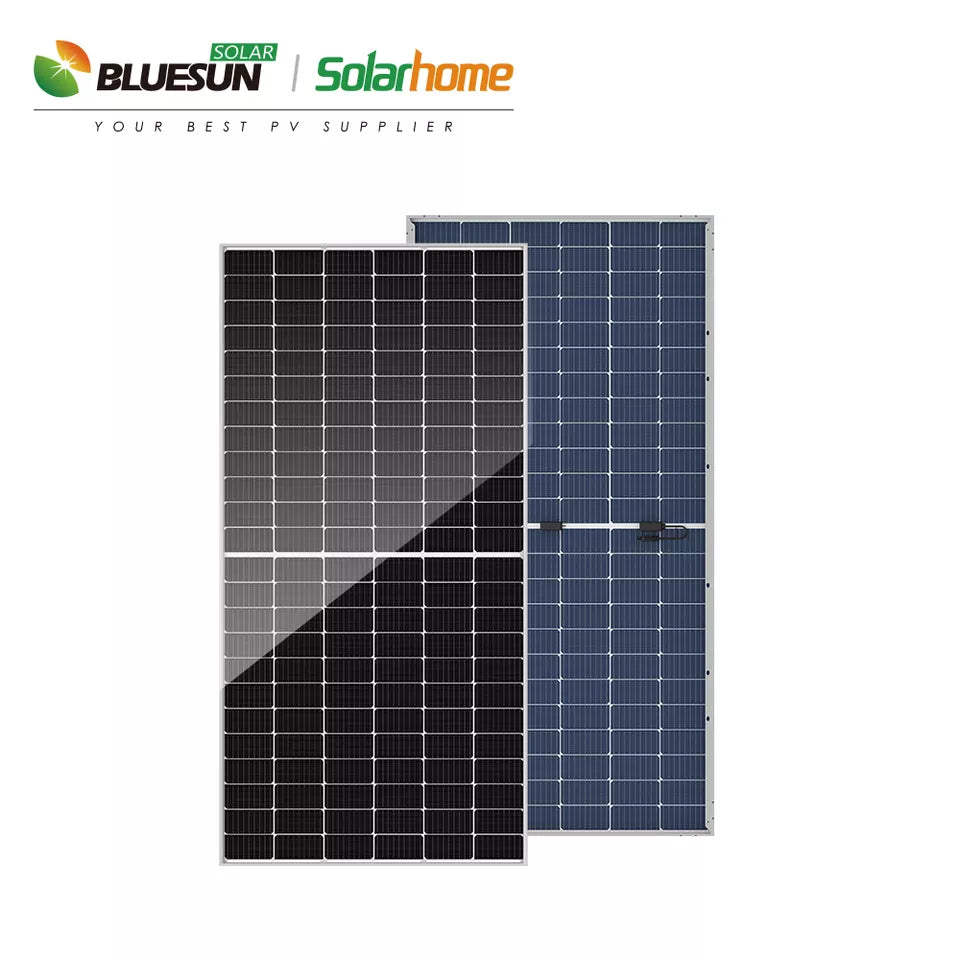 550W Solar Panel - Monocrystalline Half cell Bifacial Mono Solar Panels Photovoltaic Modules | Best Solar