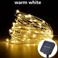 LED Solar Fairy Lights Lamp Outdoor 7M 12M 22M LEDs String Waterproof Holiday Party Garland Solar Garden Christmas Lights