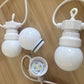 IP65 42ft LED G50 Festoon Globe Bulb String Light Outdoor White Light String For Waterproof Garland Wedding Party Patio Backyard