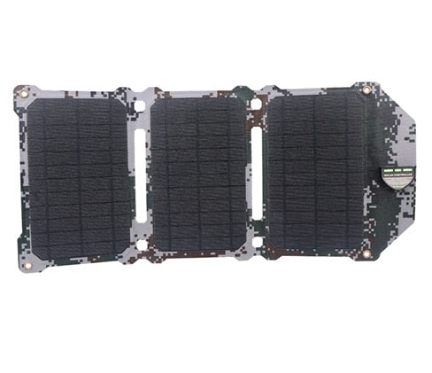 ALLPOWERS Newest 21W Solar Panel Solar Cells Dual USB Solar Batteries Charger Phone Charging for IPhone iPad Fishing Camping