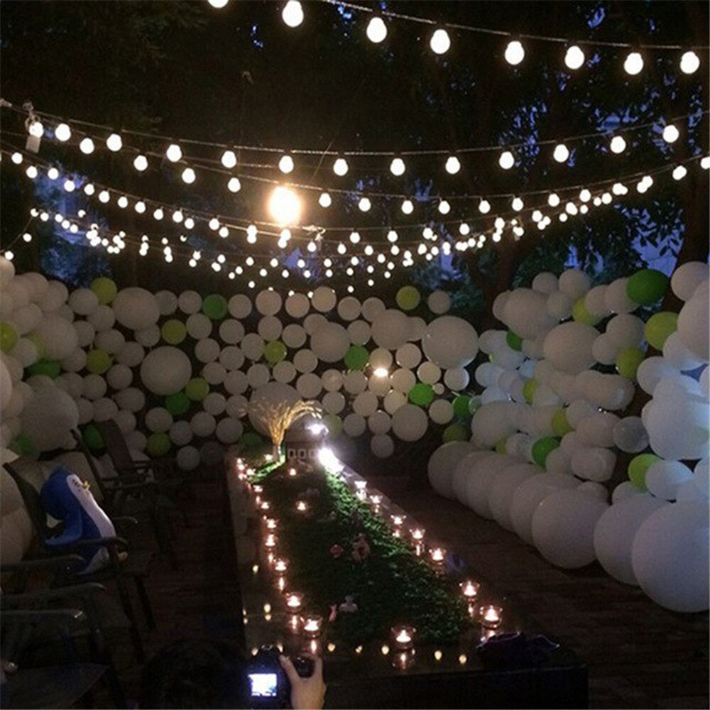 Led Fairy String Lights for Party Holiday Garden Garland Christmas Decorations Home Outdoor Globe Festoon Bulb Light Wedding