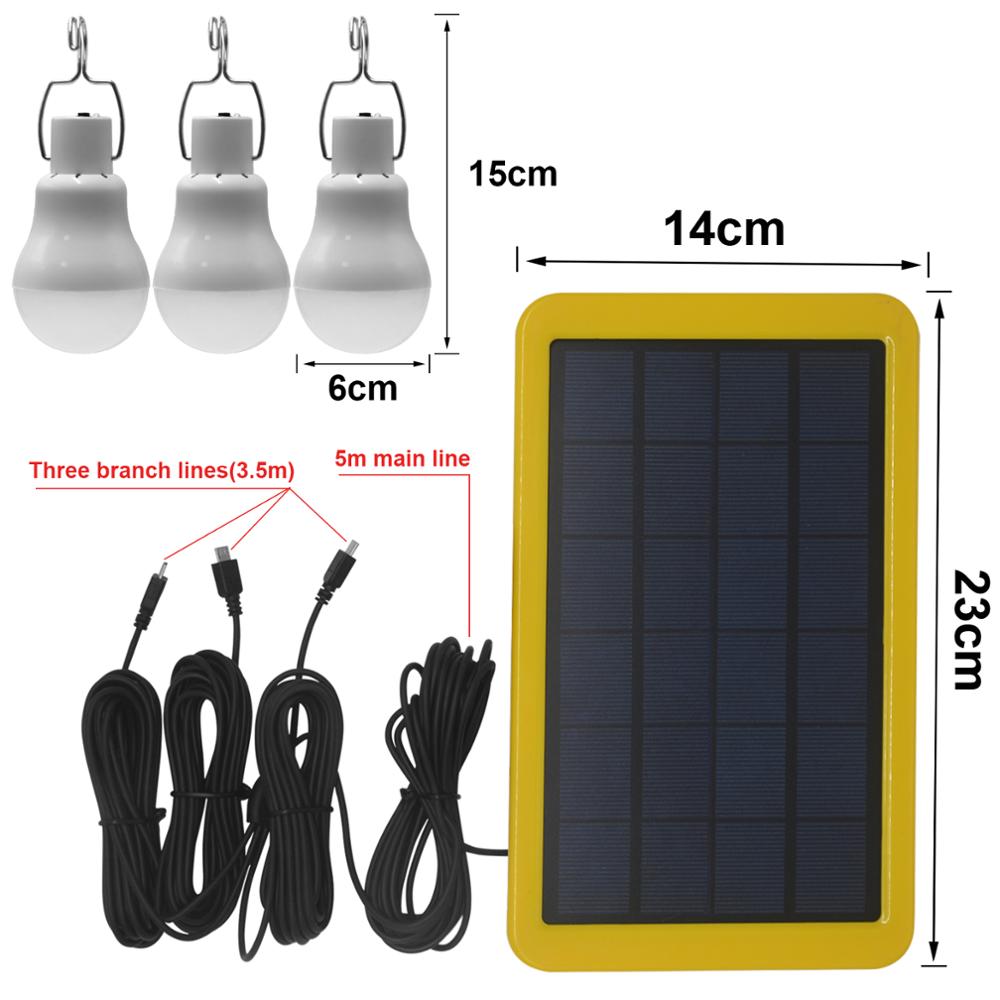 Lampadina Solare Da Esterno Impermeabile Con Gancio Lampada Solare Da Giardino Cortile Emergenza Lampadina A Risparmio Energetico