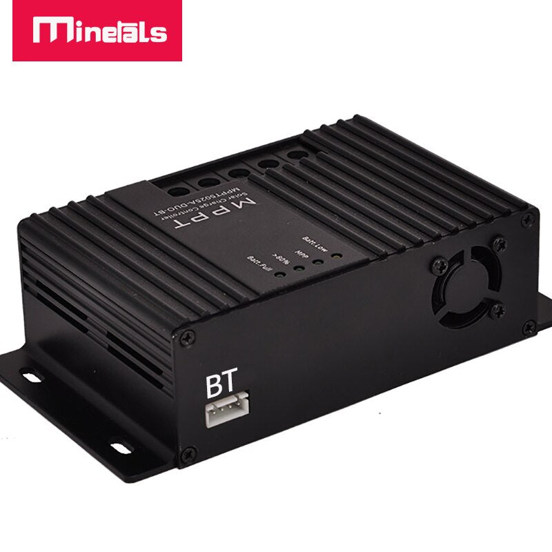 MPPT Controller 12v 25a Support Bluetooth APP Smart Solar Charging Controller Dual battery MPPT Solar Regulator For RV Regulator