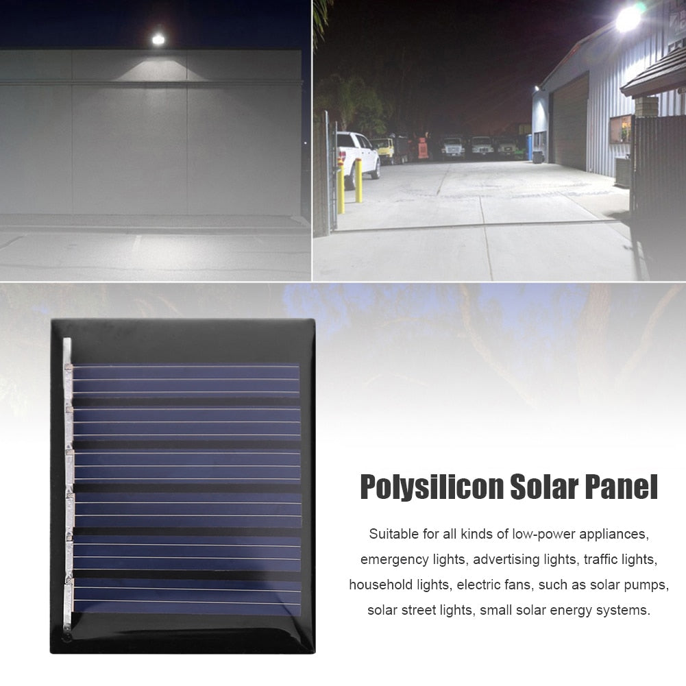 0.15W 3V Mini Solar Panel, Polysilicon Solar Panel Suitable for all kinds of low-power