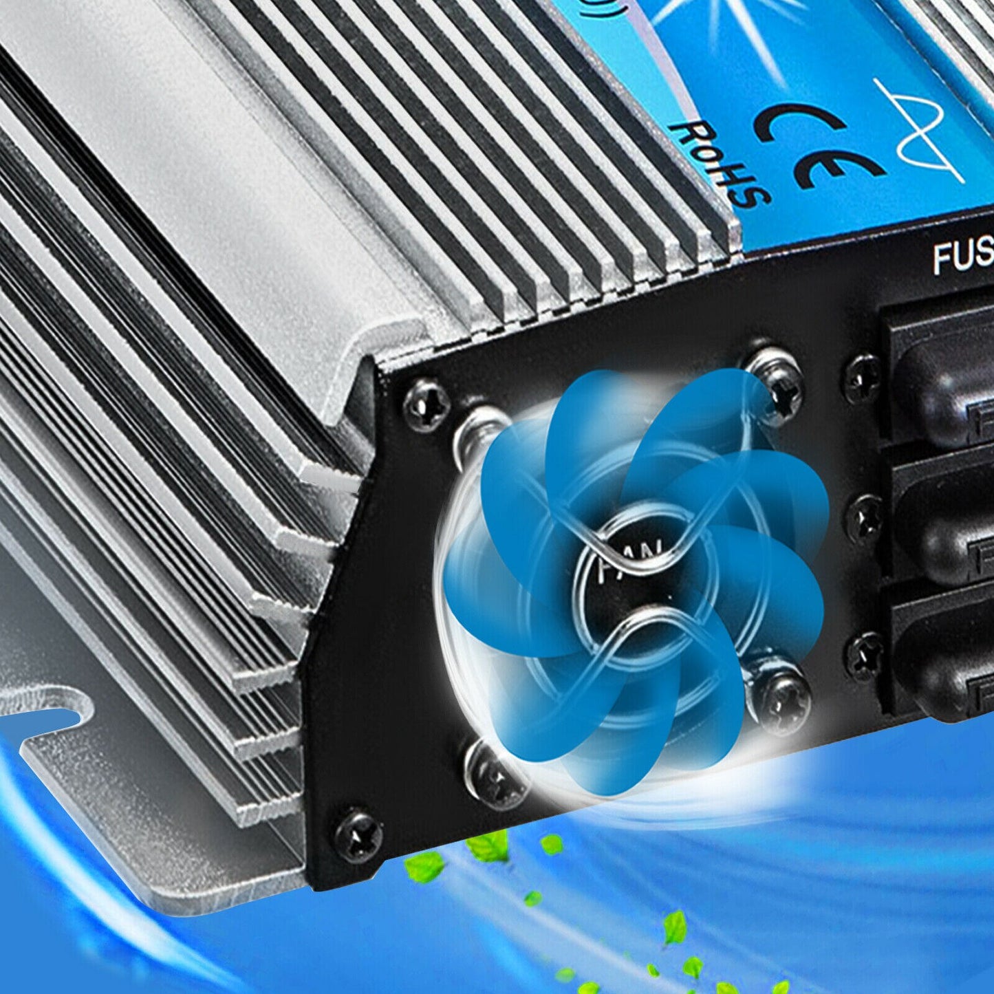 VEVOR 1000W Grid Tie Solar Inverter MPPT Pure Sine Wave 10.8-30V / 20-45V to 115V Solar Panel PV / Wind Turbine Power Generation